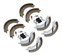 AB Tools 250 X 40mm Knott Type Trailer Brake Shoes For 4 X Brake Drums Twin Axle