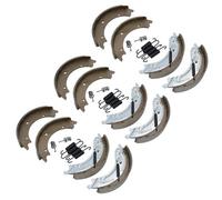 AB Tools 250 X 40mm Knott Type Trailer Brake Shoes For 6 X Brake Drums Triple Axle