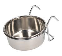 AB Tools 250Ml Stainless Steel Small Animals, Dogs, Birds Coop Cup With Hook Holder