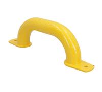 AB Tools 250mm Steel Safety Grab Pull Handle For Trailers Trucks Yellow Coated Finish 1Pc