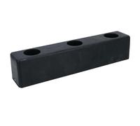 AB Tools 250mm X 51mm Square Standoff Rubber Buffer Bumper Block Pad Stop Trailers 1Pc