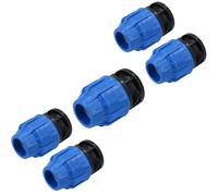 AB Tools 25mm Mdpe End Stop Water Pipe Cap Shut-Off Compression Fitting Coupling 5Pk