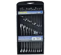 AB Tools 25pc Metric Spanner Combination Wrench 6-32mm in Plastic Tray Open/Ring