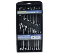 AB Tools 25Pc Metric Spanner Combination Wrench 6-32mm In Plastic Tray Open/ring