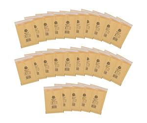 AB Tools 25pk Genuine Gold Jiffy Bag Airkraft Bubble Padded Mail Bag Envelope Size 0