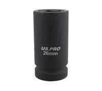 AB Tools 26mm Deep Impact Socket 3/4" Drive Single Hex 6 Point Chrome Vanadium Steel