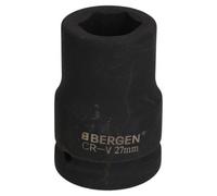 AB Tools 27mm Metric 1" Drive Deep Impact Socket 6 Sided Single Hex Thick Walled