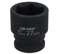 AB Tools 27mm Metric Shallow Impact Impacted European Style Socket 1/2" Drive 6 Sided