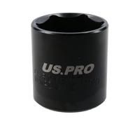 AB Tools 27mm Shallow Impact Socket 1/2" Drive 6 Point 36mm Length Chrome Vanadium Steel