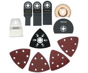 AB Tools 27Pc Multi Function Oscillating Tool Accessory Set For Sanding Grinding Cutting