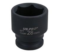 AB Tools 28mm Metric Shallow Impact Impacted European Style Socket 1/2" Drive 6 Sided