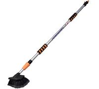 AB Tools 2m Extendable Aluminium Car Wash Brush Telescopic Hose Water Cleaning Mop