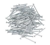 AB Tools 2mm X 40mm Round Headed Wire Nails For Concrete Brick Wood 110Pc Zinc Plated