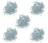 AB Tools 2mm X 40mm Round Headed Wire Nails For Concrete Brick Wood 550Pc Zinc Plated