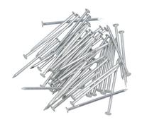 AB Tools 2mm X 60mm Round Headed Wire Nails For Concrete Brick Wood 45Pc Zinc Plated