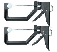 AB Tools 2Pc 150mm Quick Grip Speed Clamp Holder Holding Carpenters Woodworking