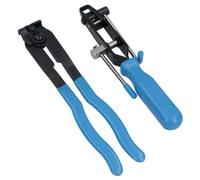 AB Tools 2Pc Boot Clamp Pliers Cv Clamp Tool Cv Joint Boot Clamp Pliers