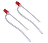AB Tools 2Pc Hand Operated Syphon Siphon Fluid Liquid Fuel Transfer Hose Pump Tube