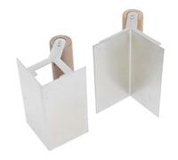 AB Tools 2Pc Internal + External Corner Trowel Plasterers Drywall Builders Finishing Tool