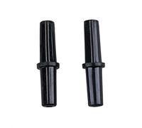 AB Tools 2PK 4mm Plastic Straight Air Connectors For Fish Tank Aquarium Airline Hose