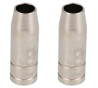 AB Tools 2Pk Conical Nozzle Shroud Binzel Style Welding Welder Mig Mb15 Gas Push On