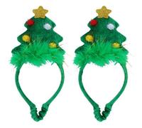 AB Tools 2Pk Dog Humorous Novelty Festive Christmas Tree Headband Medium