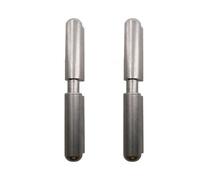 AB Tools 2Pk Lift Off Stainless Steel Bullet Hinge Weld On 16X130mm Heavy Duty Door