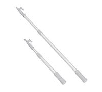 AB Tools 2pk Lightweight Extending Boat Hooks Telescopic Poles 70-210cm Aluminium