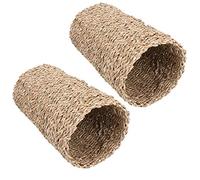 AB Tools 2pk Medium Small Animals Boredom Breaker Seagrass Play Tunnel 13x13x24cm