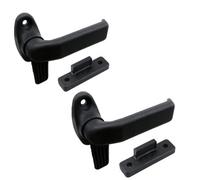 AB Tools 2Pk Right Hand Window Handle Lever Catch & Retainer Polypropylene Locker