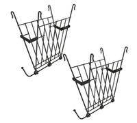 AB Tools 2Pk Small Animal Folding Wire Hay Rack With Treat Hanger For Rabbit Gunea Pig