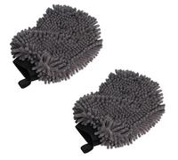 AB Tools 2X Grey 2 In 1 Noodle Drying Grooming Mitt One Size Fits All Muddy Wet Dog Puppy