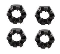 AB Tools 3/4" BSF Slotted Castle Nut Trailer Wheel Hubs Castellated Hub Bearing 4 Pack