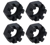 AB Tools 3/4" Bsf Slotted Castle Nut Trailer Wheel Hubs Castellated Hub Bearing 4 Pack