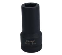 AB Tools 3/4" Drive 19mm Deep Metric mm Impact Impacted Socket 6 Sided Single Hex