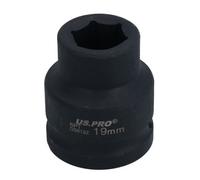 AB Tools 3/4" Drive 19mm Shallow Metric mm Impact Impacted Socket 6 Sided Single Hex