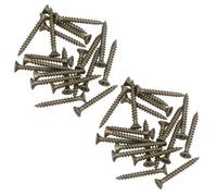 AB Tools 3.5mm X 30mm Countersunk Wood Chipboard Screw Fasteners Pz2 Drive 40Pc