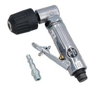 AB Tools 3/8" 10mm Keyless Chuck Air Angle Drill Right Angled Drilling Tool 1/4 Bsp