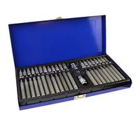 AB Tools 3/8" And 1/2" Drive Hex Allen Torx Star Spline Bit Sockets Shallow Deep 42Pc