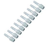 AB Tools 3/8" Bsp Male Quick Release Air Line Hose Fittings Connectors For Compressor 10Pk