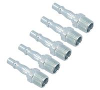 AB Tools 3/8" Bsp Male Quick Release Air Line Hose Fittings Connectors For Compressor 5Pk