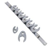 AB Tools 3/8” Drive Imperial SAE AF Crowfoot Crowfeet Crowsfeet Spanner 3/8” - 7/8” 8pc