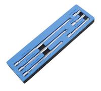 AB Tools 3/8" Drive Wobble Swivel Socket Extension Bar Set 38mm - 300mm 6Pc