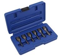 AB Tools 3/8" Impact Screw / Stud Extractor / Remover Set Reverse Thread 2-10mm 6Pc