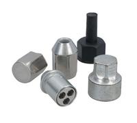 AB Tools 3/8" Unf Locking Wheel Nuts Nut For Trailer Caravan Suspension Hubs