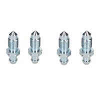 AB Tools 3/8" X 20 Bsf Steel Brake Caliper Bleeding Bleed Nipple Screw Bleedscrew 4Pc