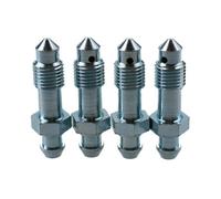 AB Tools 3/8" X 24 Unf 4Pk Steel Long Brake Caliper Bleeding Bleed Nipple Screw Bleedscrew