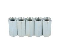 AB Tools 3/8" X 24 Unf Inline Female Brake Pipe Joiner Connector For 3/16" Pipe 5 Pack