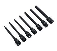 AB Tools 3/8In Drive Extra Long Impact Impacted Hex Allen Key Sockets 3mm-10mm 7Pc