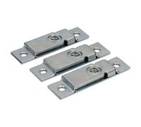 AB Tools 3 Pack Door Locker Hatch Lock Catch For Trailer Truck Horsebox Steel Tongue